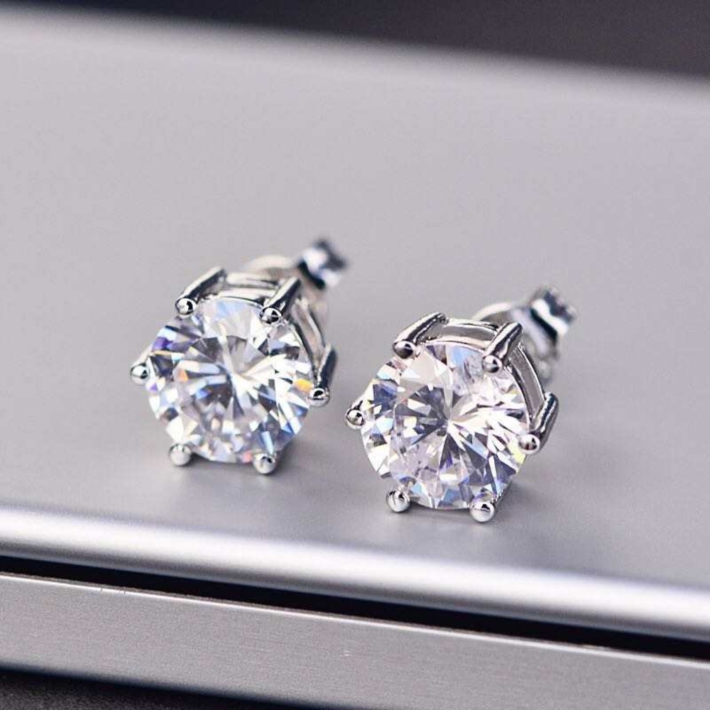 Sterling Silver - Stud Earrings